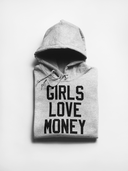 White clearance money hoodie