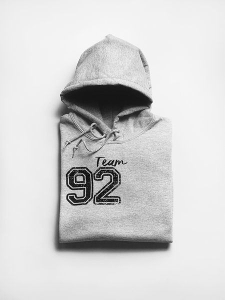 [TWN]★HDDLE HOODIE Denime - 262 Four Needle Raglan Hoodie - Light Heather Grey