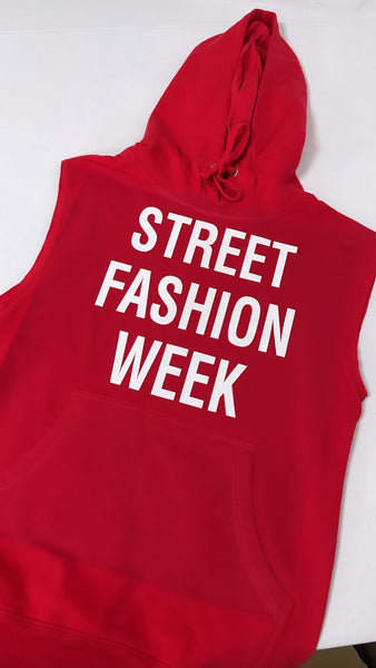 The Street Fashion Week Sleeveless Hoodie!