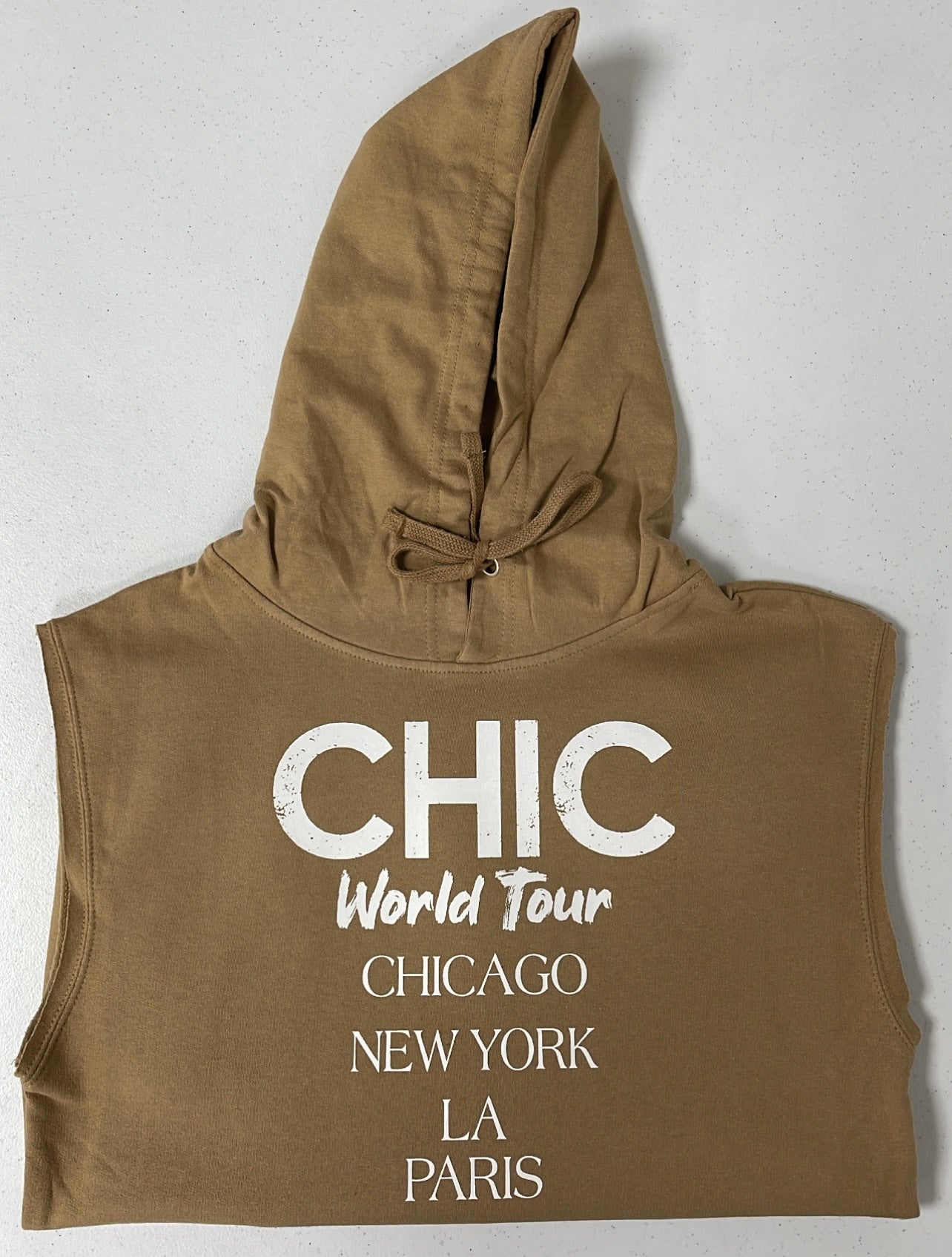 The Chic Vintage Concert Sleeveless Hoodie!