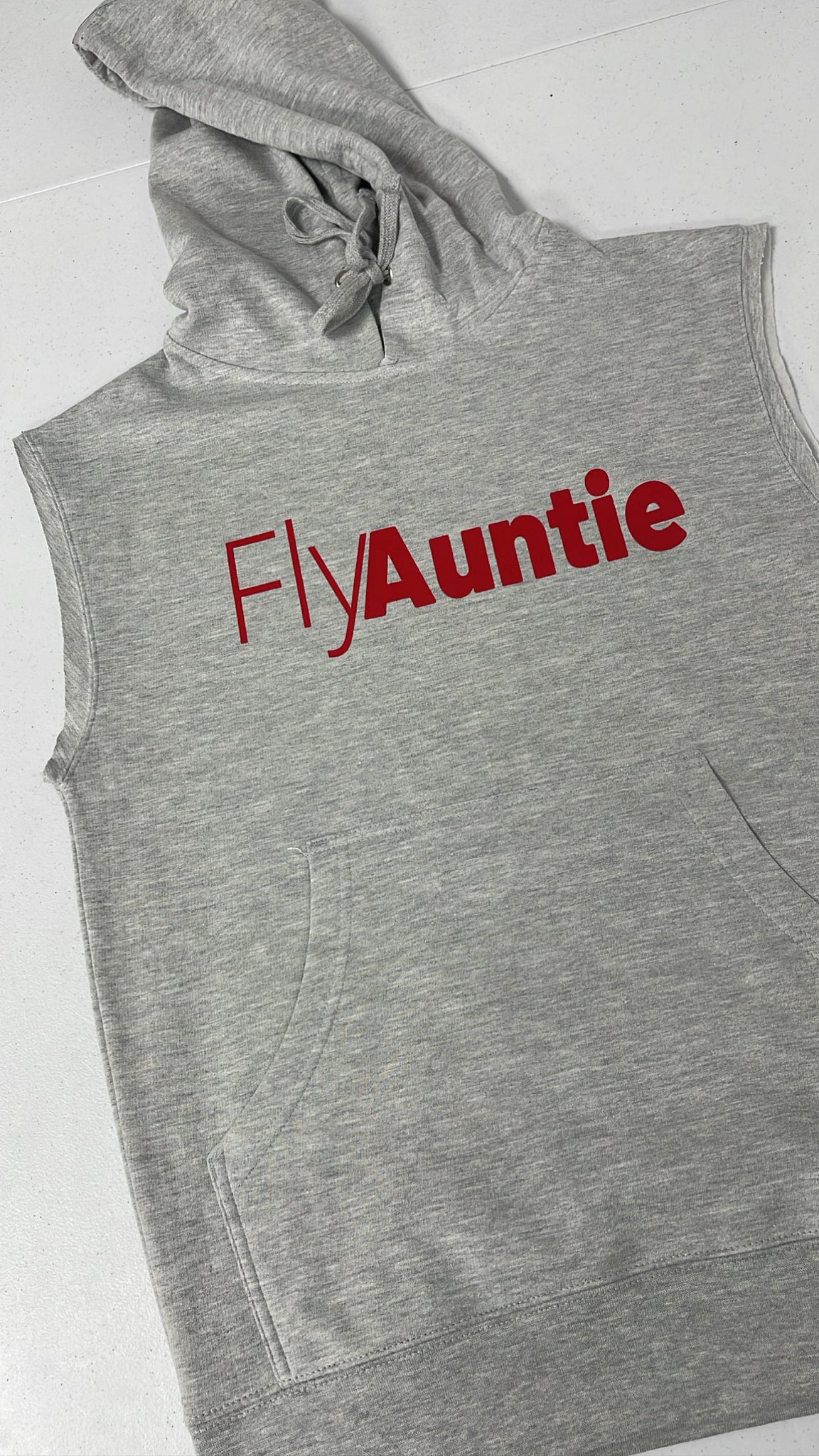 Fly Auntie Sleeveless Hoodie