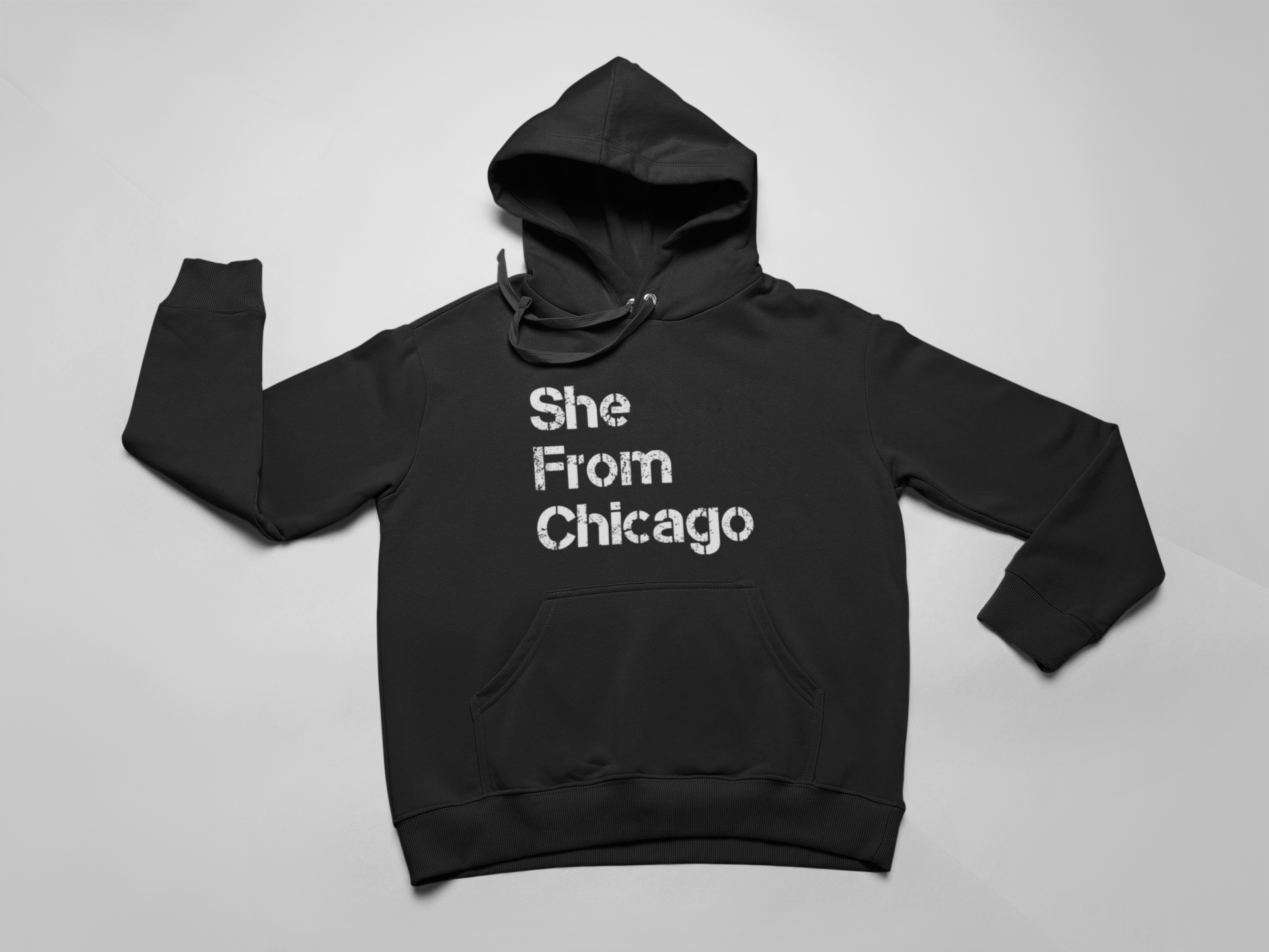 She From Chicago Hoodie