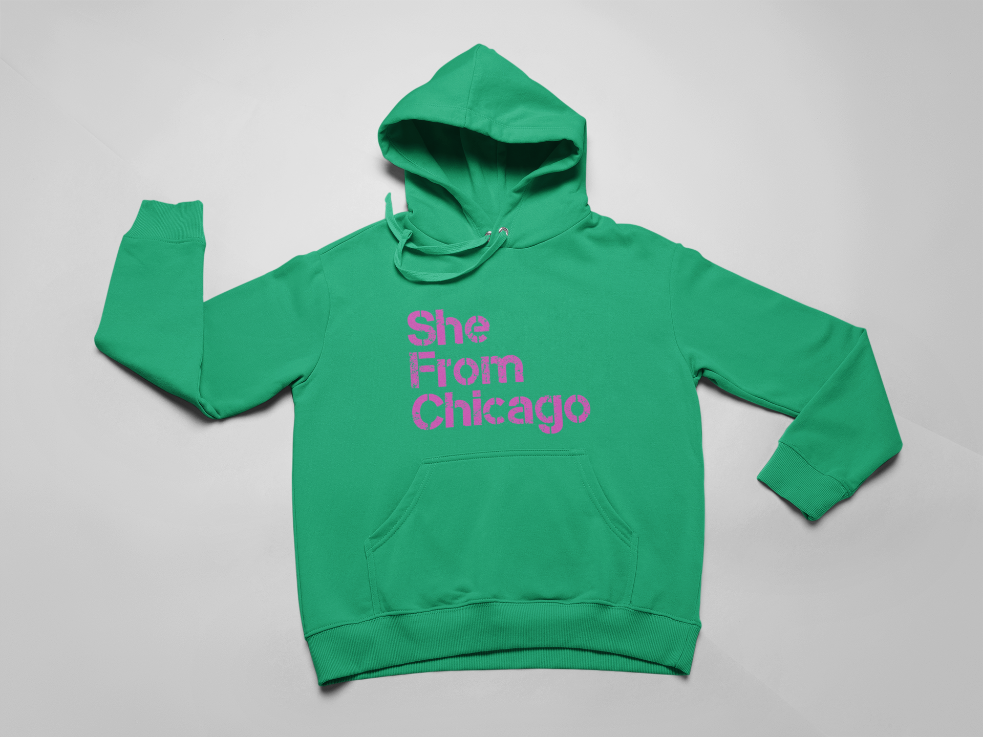 She From Chicago Hoodie
