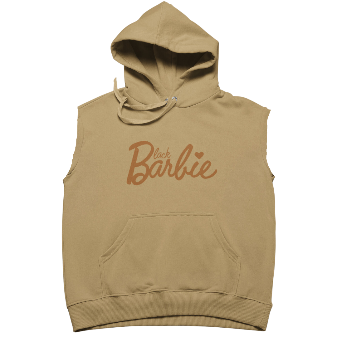 BLK Barbz Sleeveless Hoodie – Chic Shirt Shop