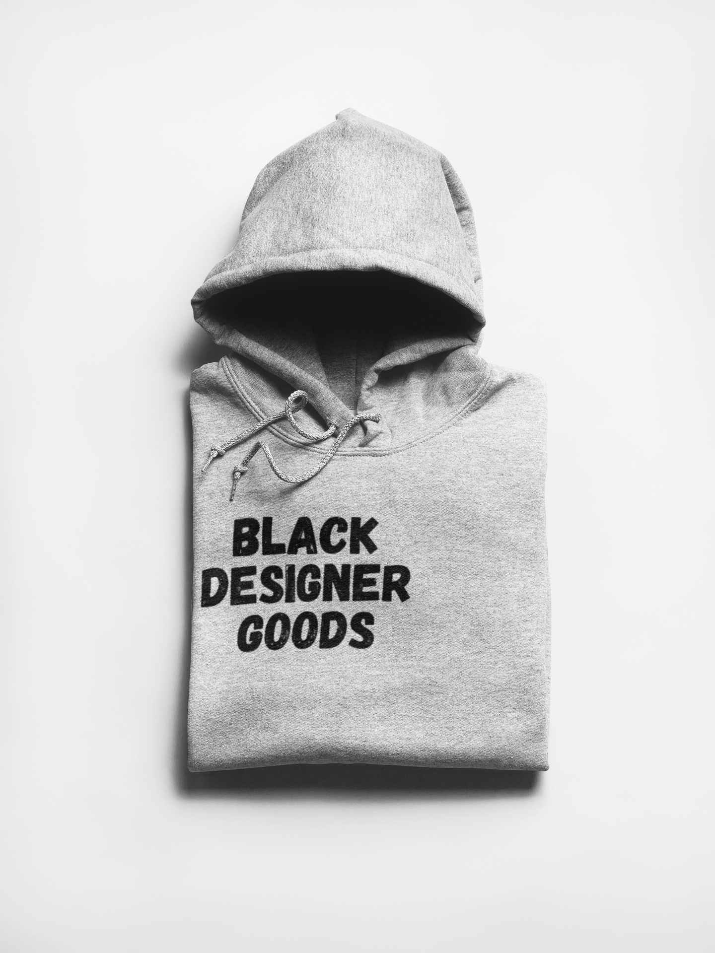 Black Designer Goods Hoodie