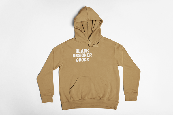 Black Designer Goods Hoodie