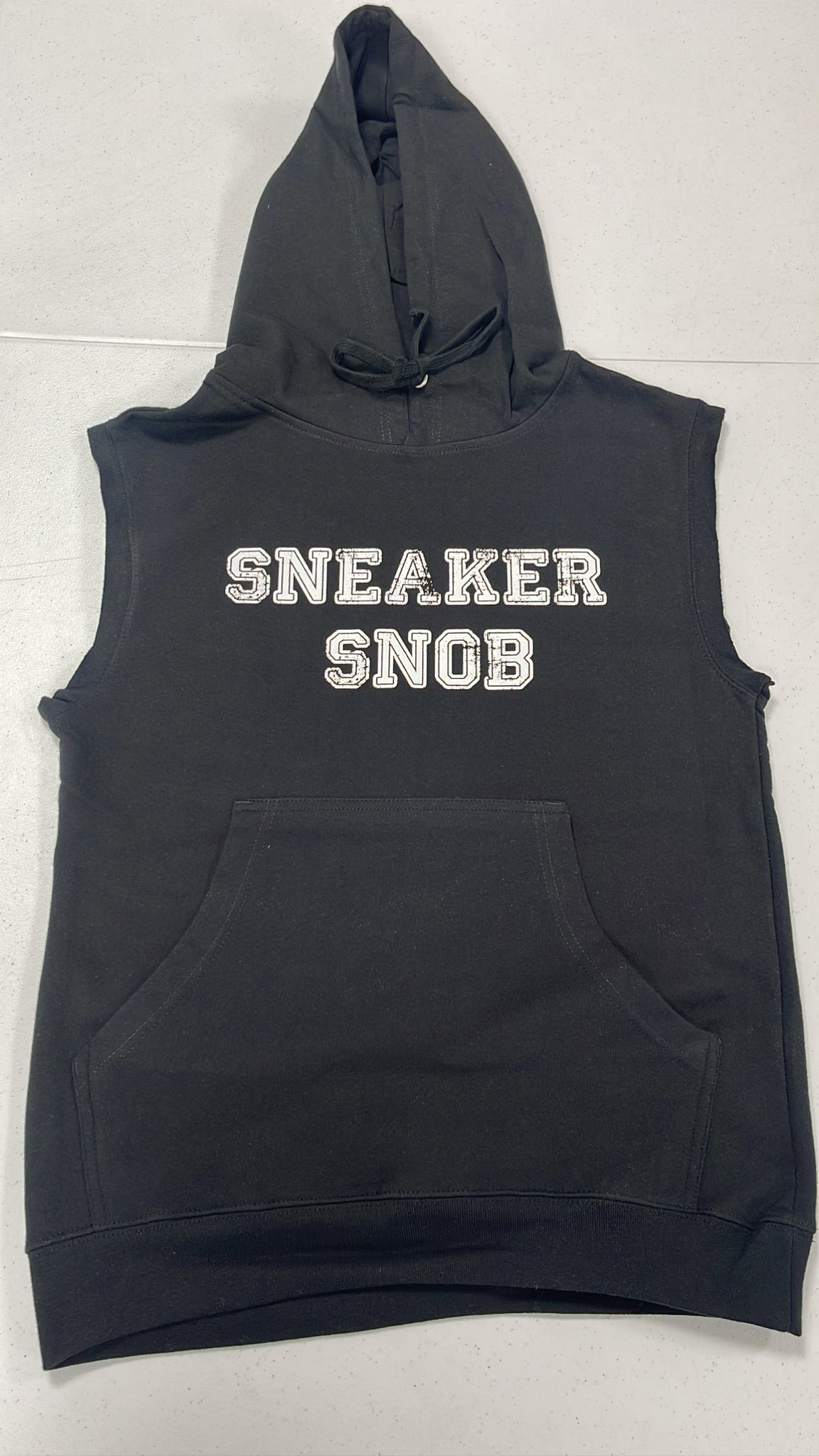 Sneaker Snob Sleeveless Hoodie
