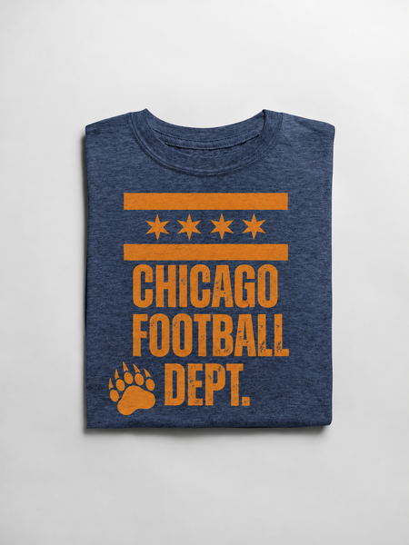 Chicago Football Dept. Flag Unisex Tee