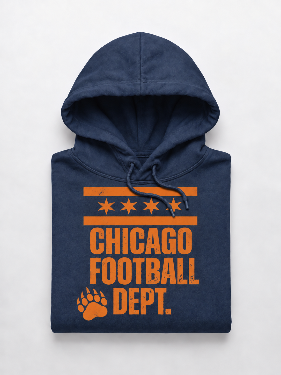 Chicago Football Dept. Flag Unisex Hoodie