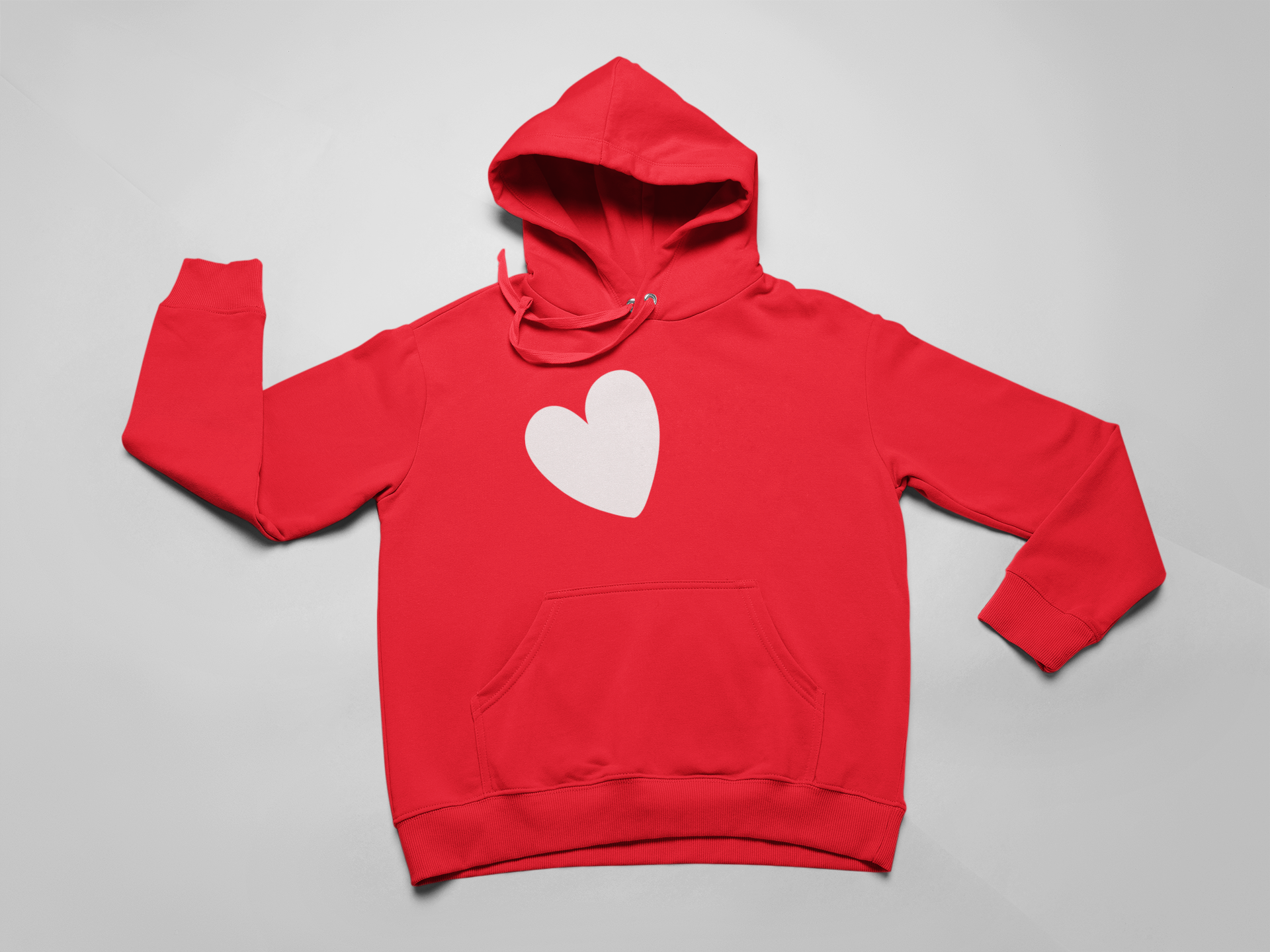 Hoodie with a hot sale heart