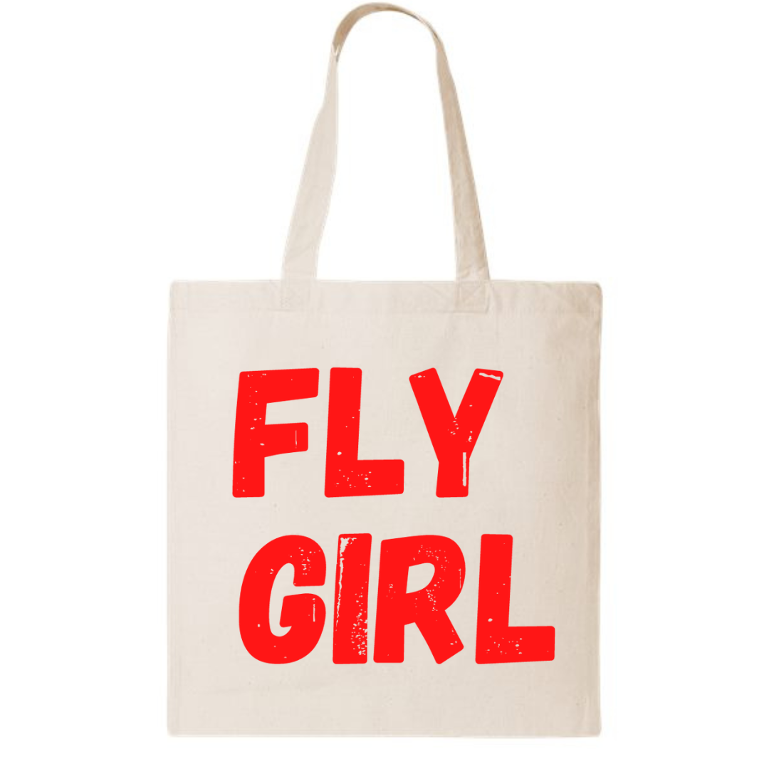 Fly Girl Tote Bag