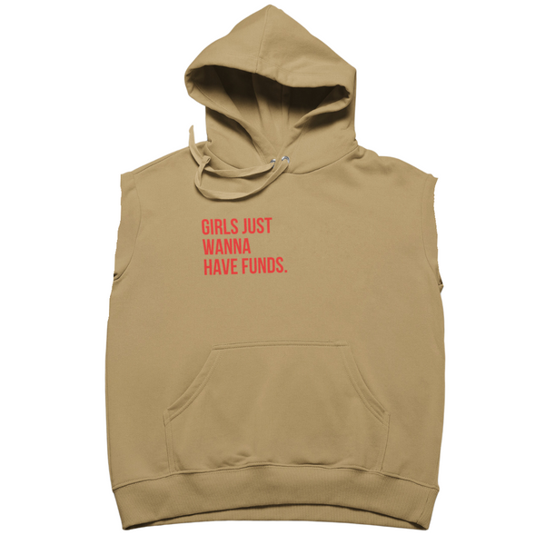 Funds Sleeveless Hoodie