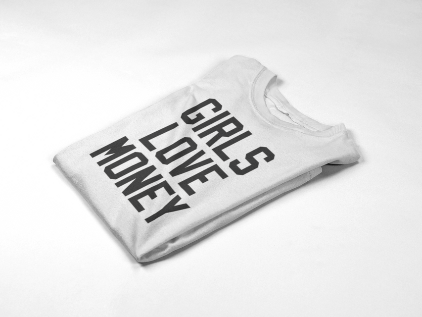 Girls Love Money Tee