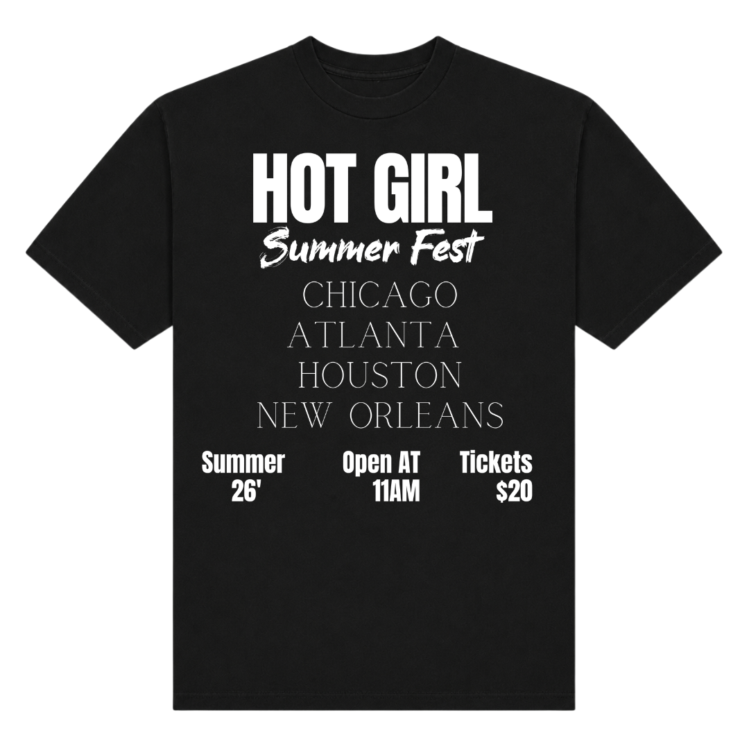 Hot Girl Summerfest Vintage Festival Tee