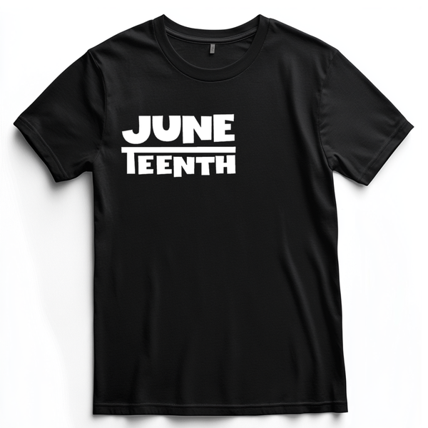Juneteenth Stacked Logo Unisex Tee