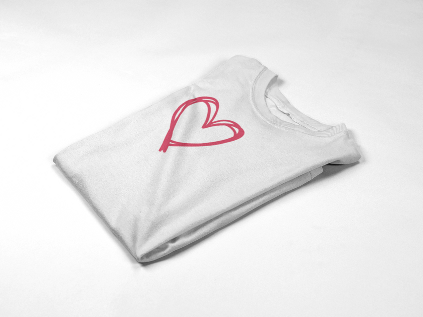Sketched Heart Tee