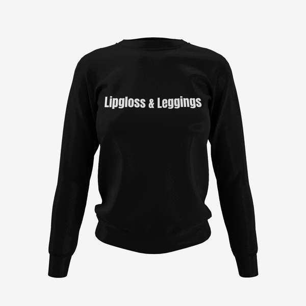 Lipgloss & Leggings Sweatshirt