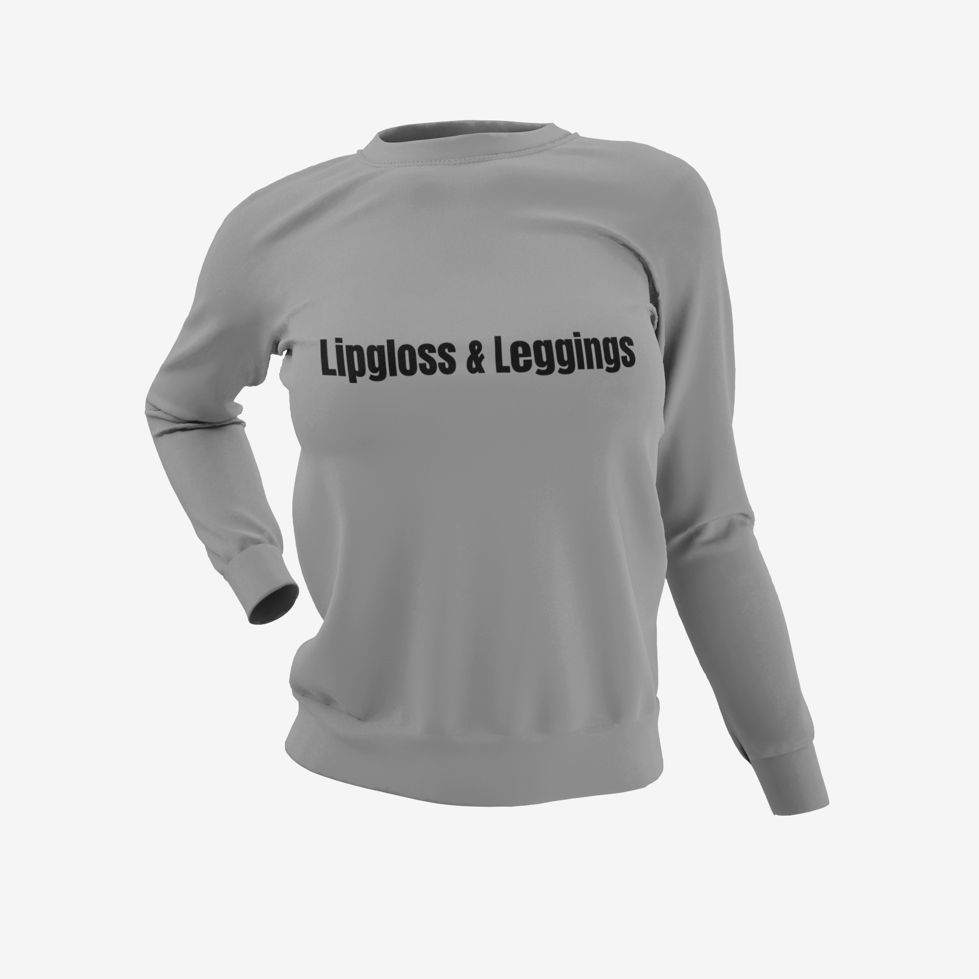 Lipgloss & Leggings Sweatshirt